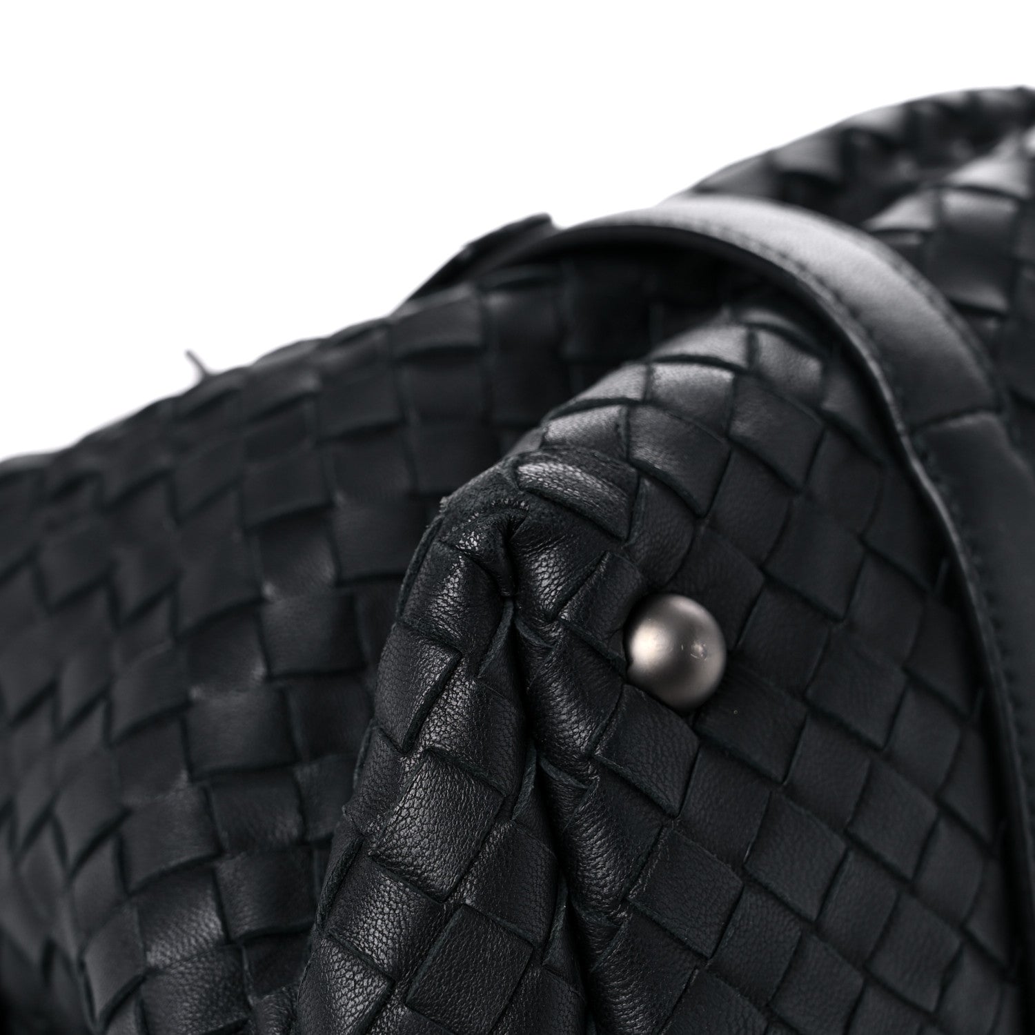 Bottega Veneta Nappa Intrecciato Montaigne Rings Satchel Black 10 of 21