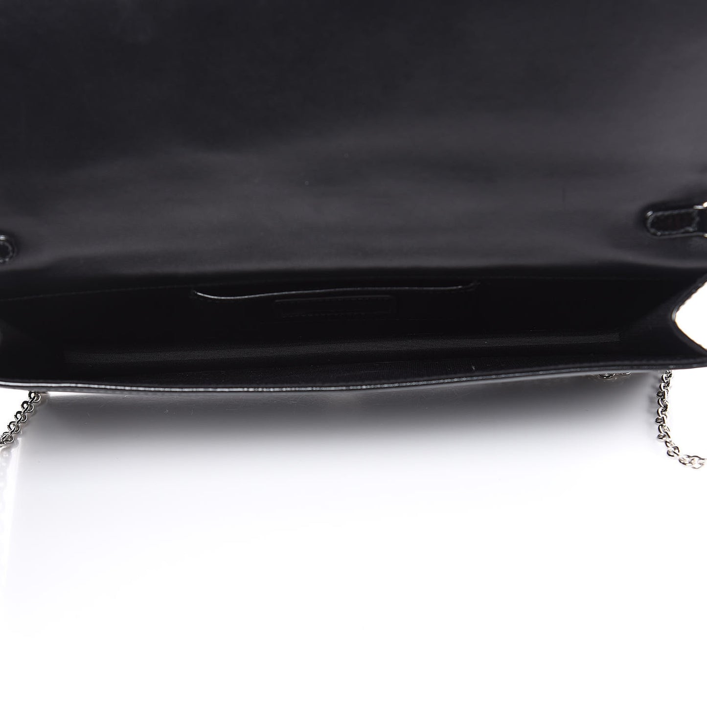 Patent Cannage Lady Dior Convertible Clutch Black