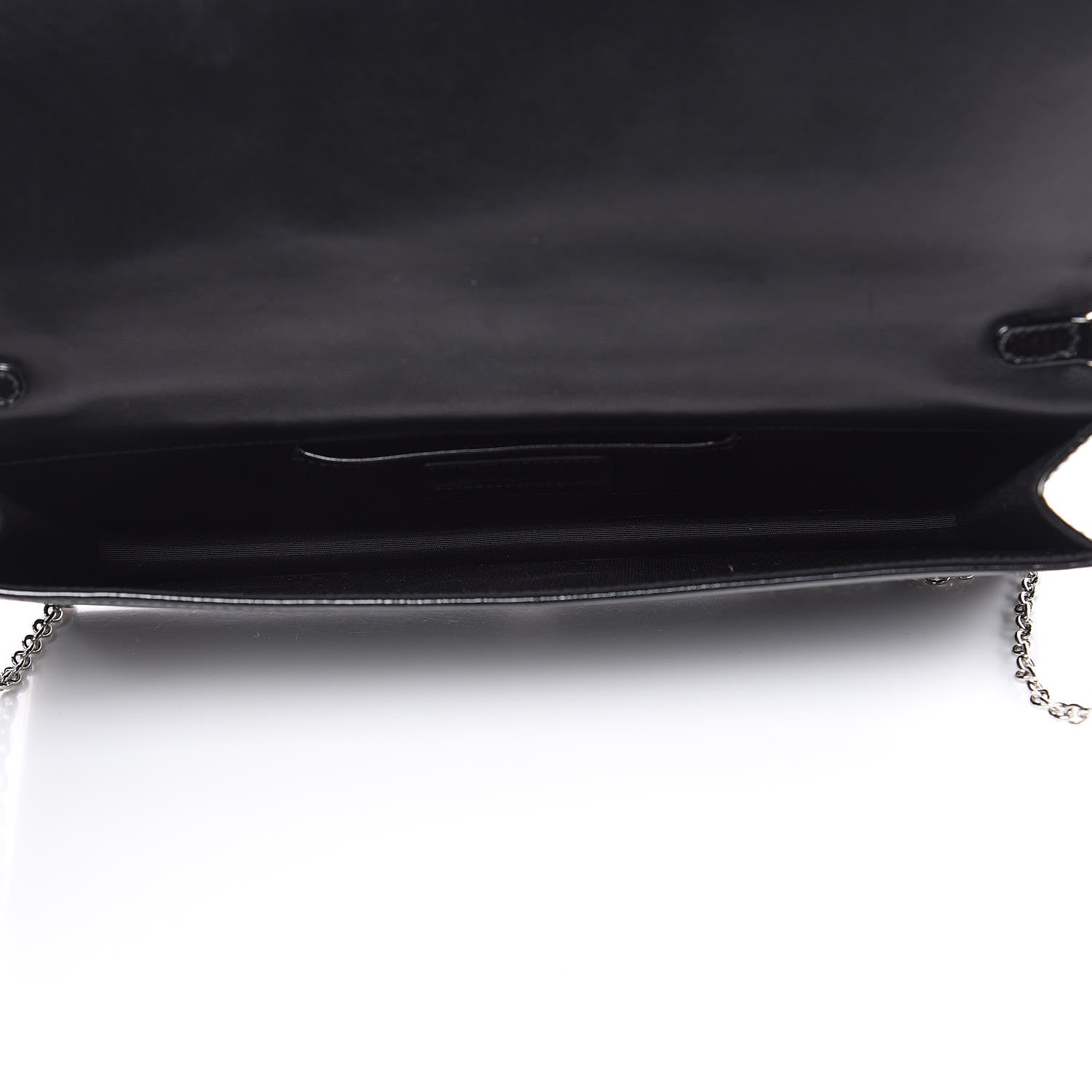 Christian Dior Patent Cannage Lady Dior Convertible Clutch Black 5 of 10