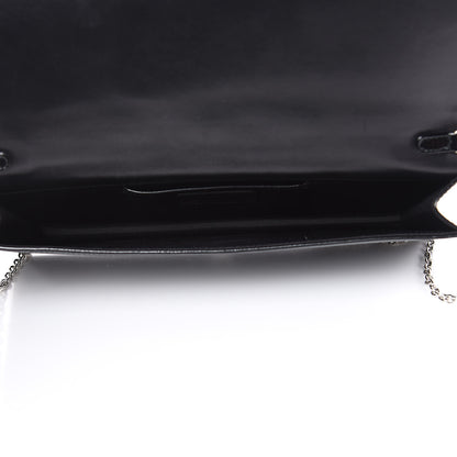 Christian Dior Patent Cannage Lady Dior Convertible Clutch Black 5 of 10