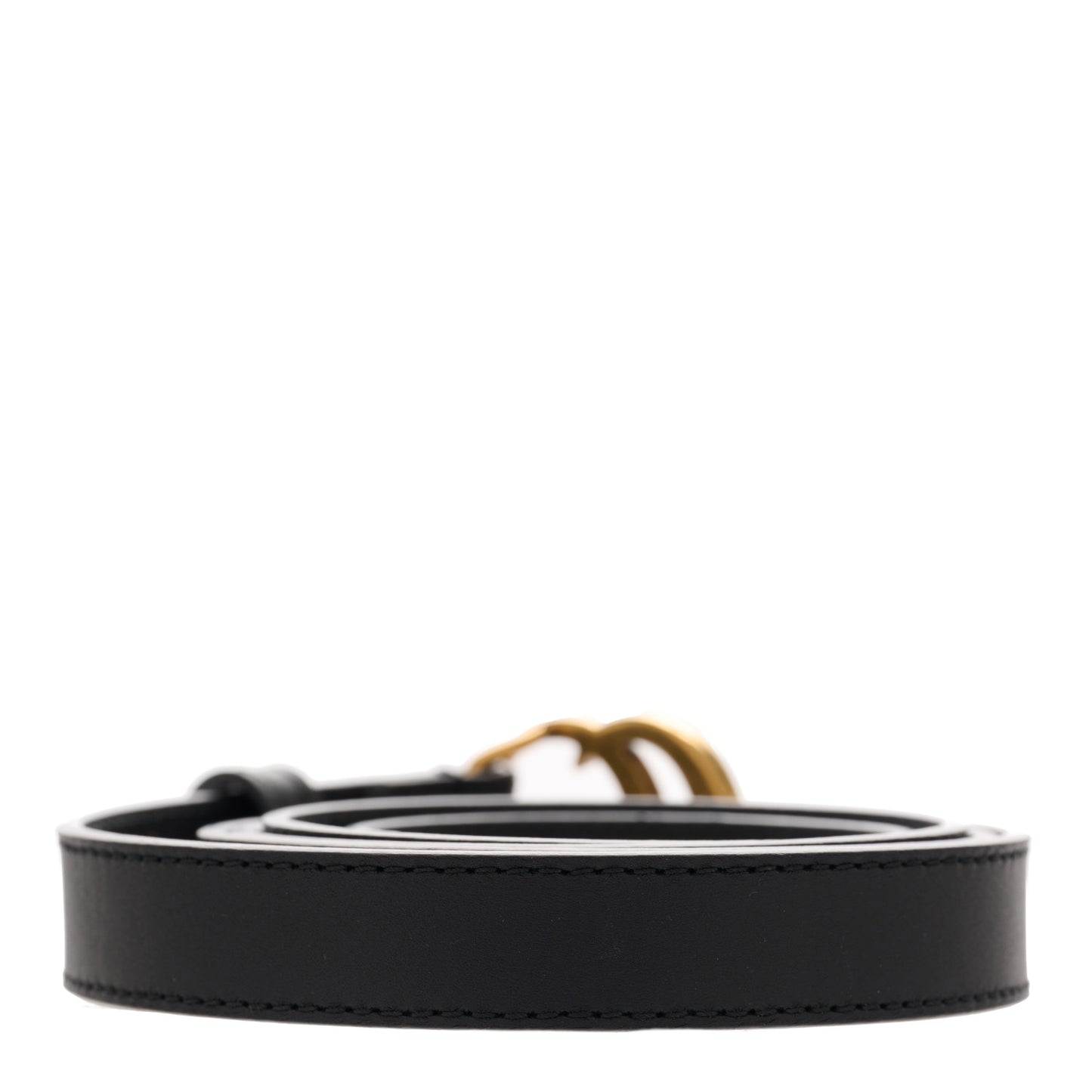Calfskin Double G 20mm Belt 105 42 Black