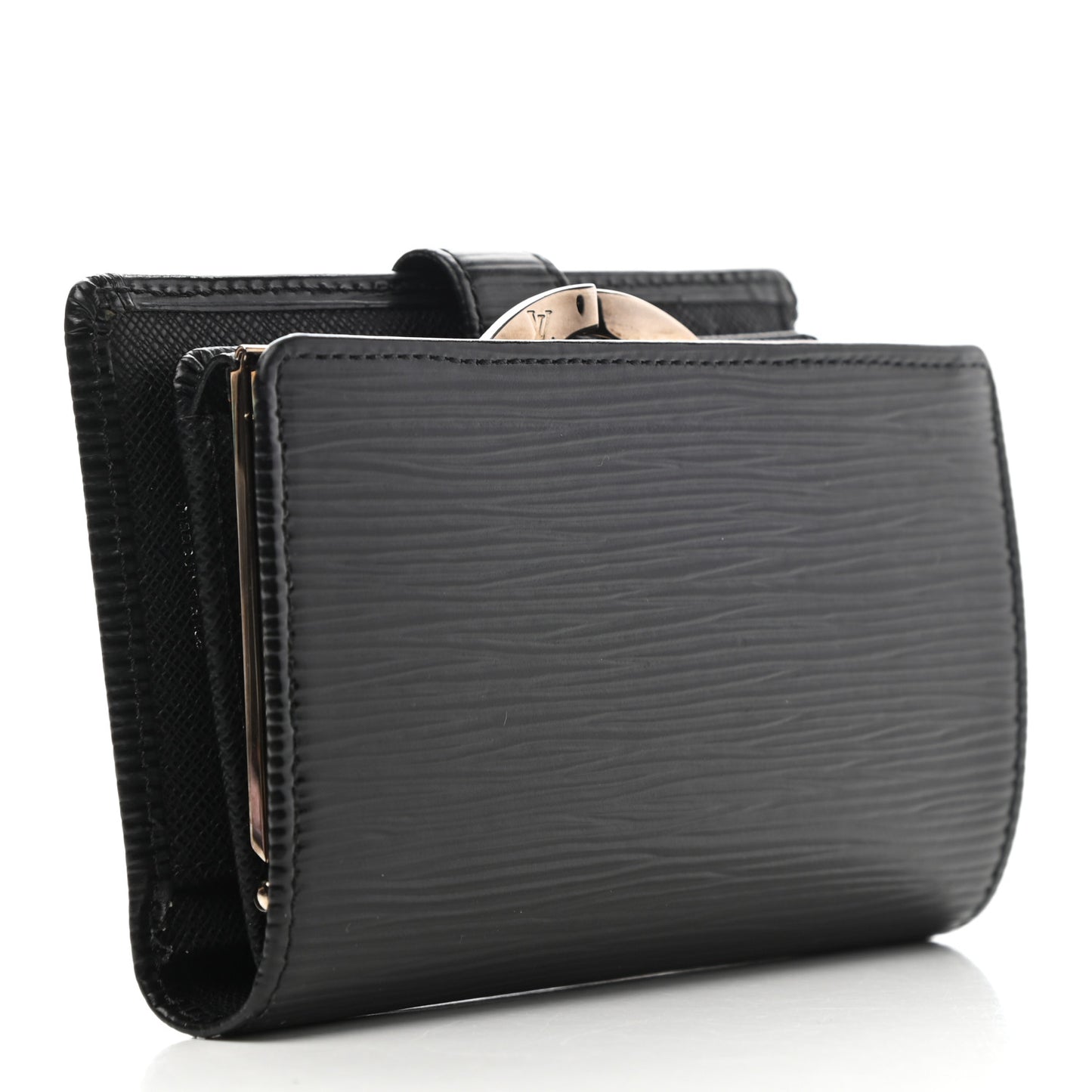 Epi French Purse Wallet Black