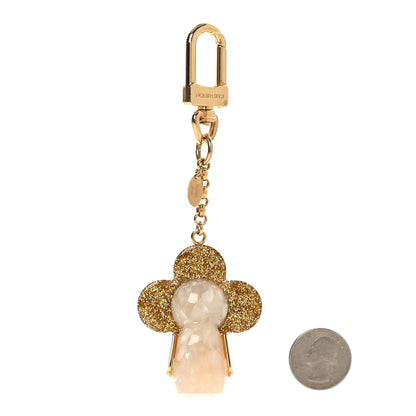Louis Vuitton Strass Vivienne Porte Cles Charm Key Holder Gold 2 of 4