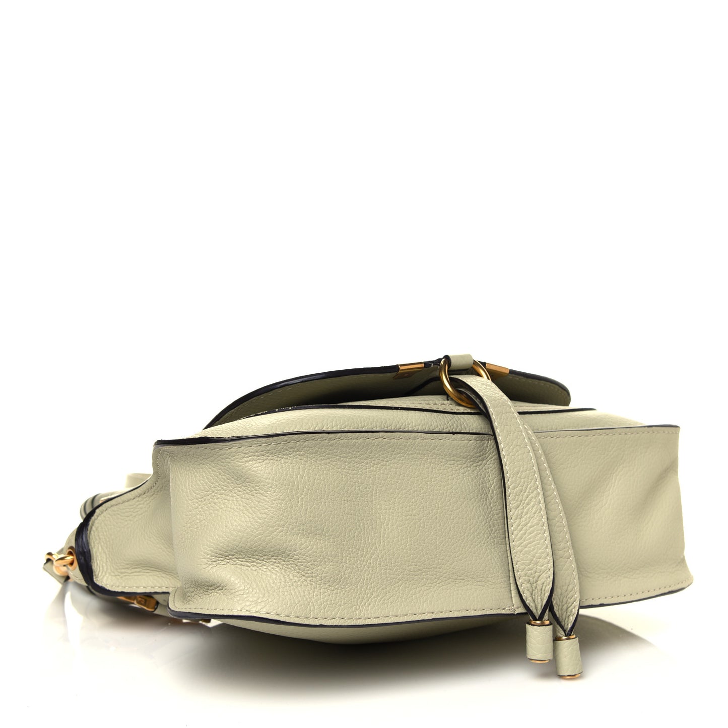 Calfskin Small Marcie Satchel Light Eucalyptus