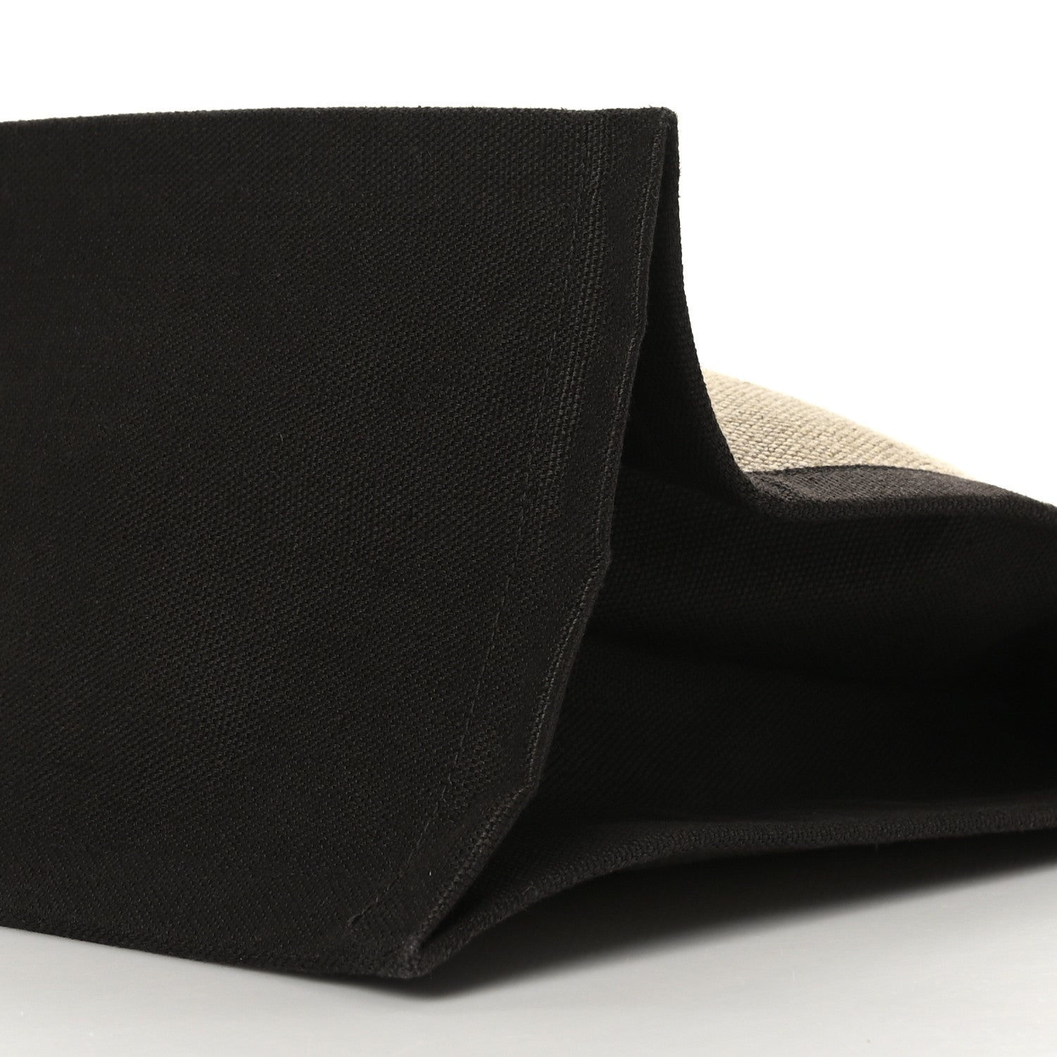 Saint Laurent Linen Calfskin Rive Gauche Tote Natural 8 of 8