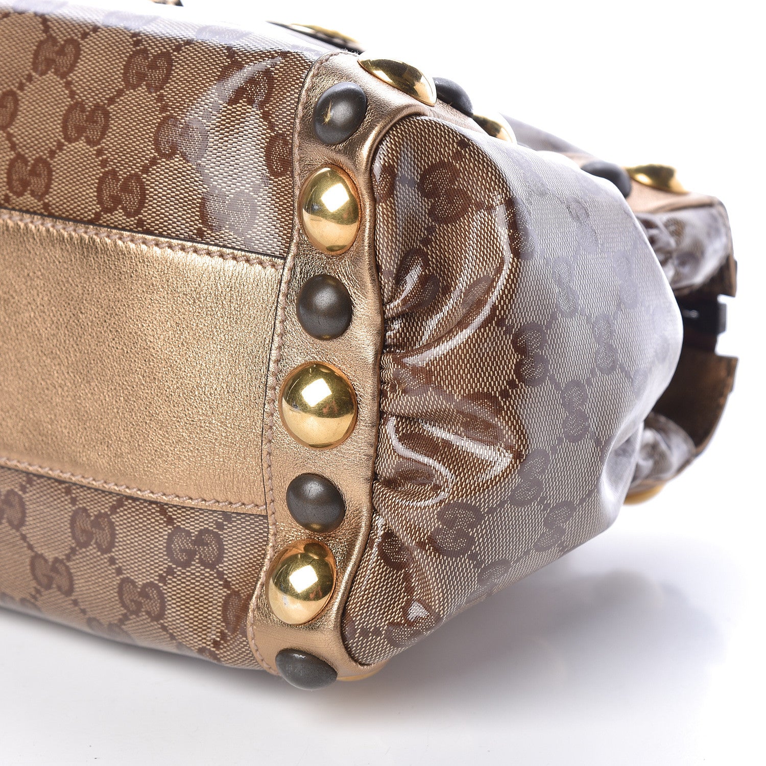 Gucci Crystal Monogram Babouska Tote 10 of 10