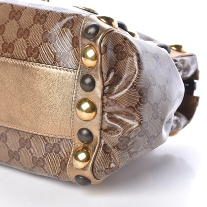 Gucci Crystal Monogram Babouska Tote 10 of 10