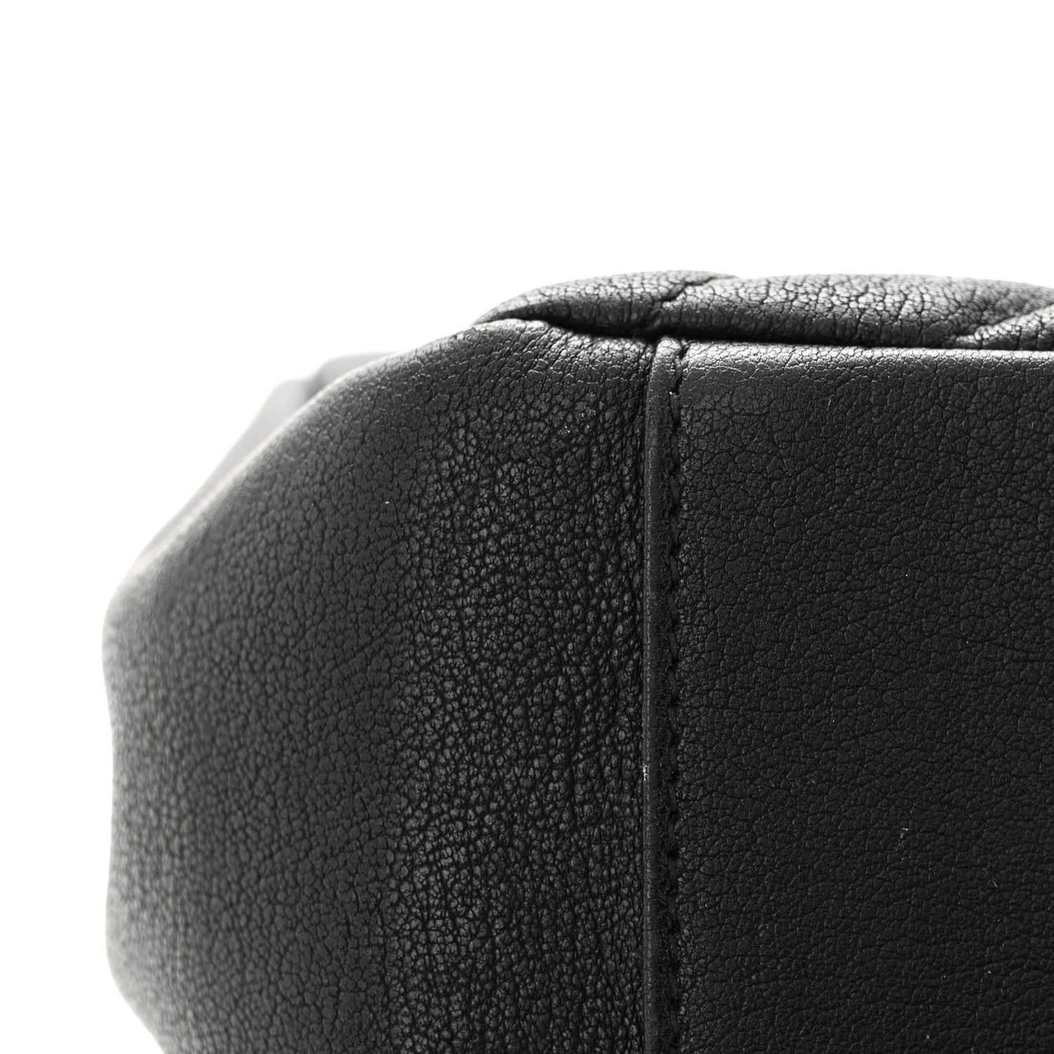 Saint Laurent Sheepskin Matelasse Chevron Monogram Large College Satchel Black 14 of 16