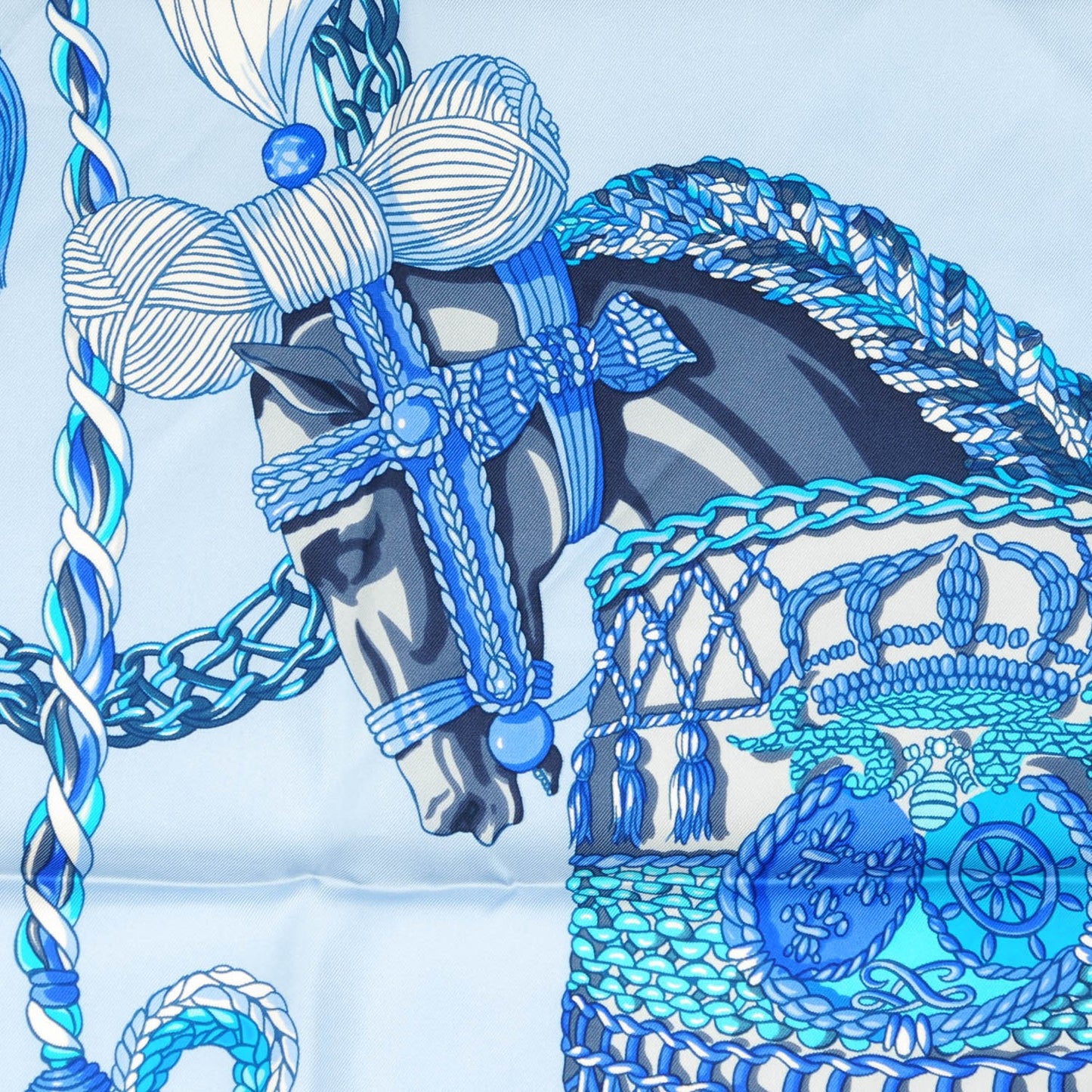 Silk Le Timbalier Scarf 90
