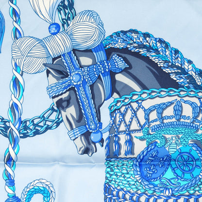 Hermes Silk Le Timbalier Scarf 90 1 of 5