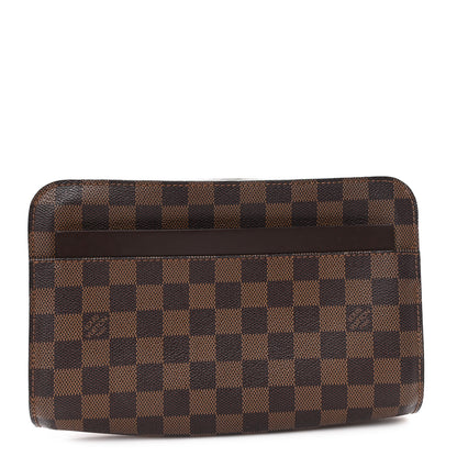 Louis Vuitton Damier Ebene Pochette Saint Louis Clutch Clutch 1 of 8