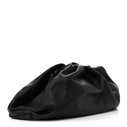 Bottega Veneta Smooth Butter Calf The Pouch Oversized Clutch Black 3 of 10