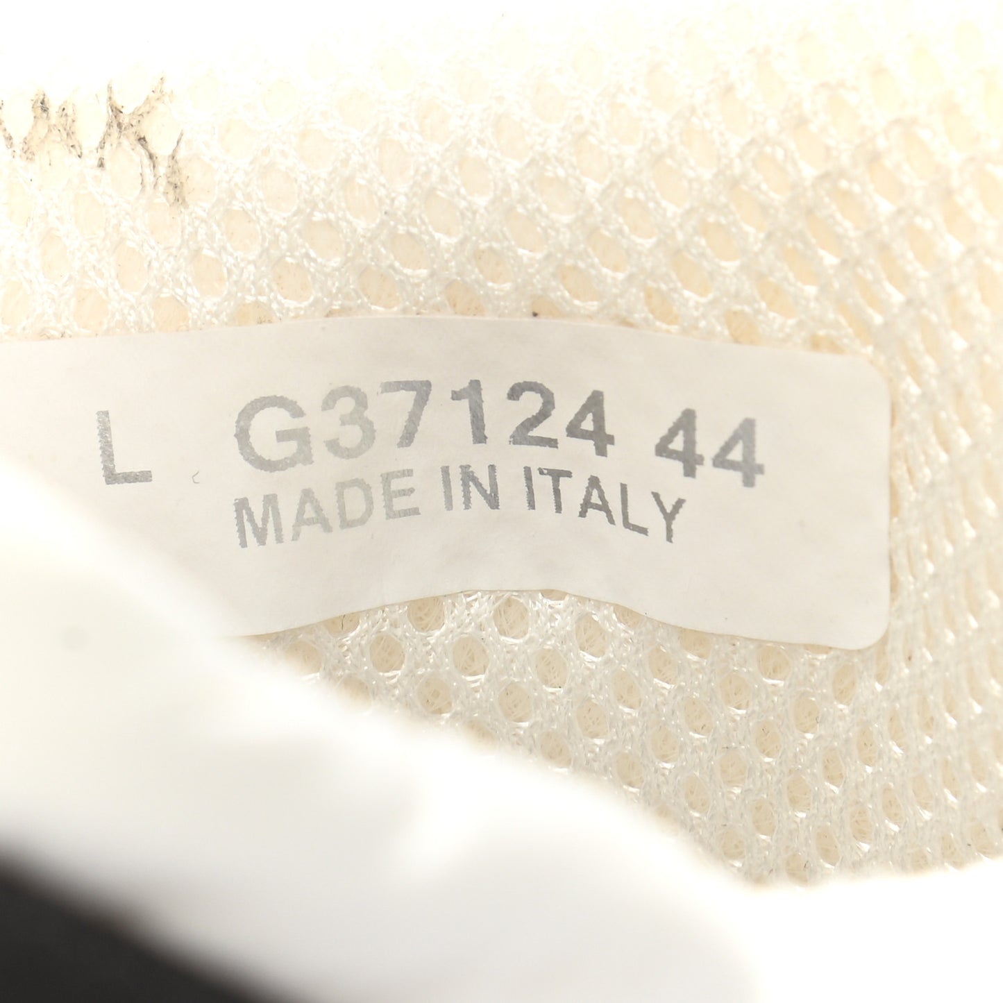 Nylon Suede Calfskin CC Sneakers 44 White Dark Grey
