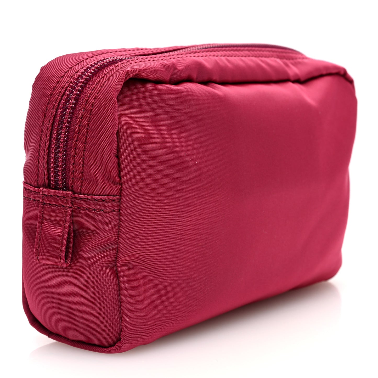 Tessuto Nylon Vela Cosmetic Pouch Ibisco