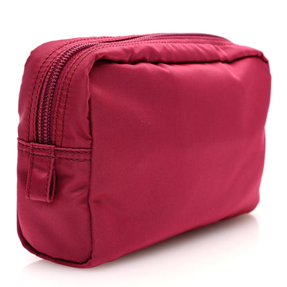 Prada Tessuto Nylon Vela Cosmetic Pouch Ibisco 3 of 6