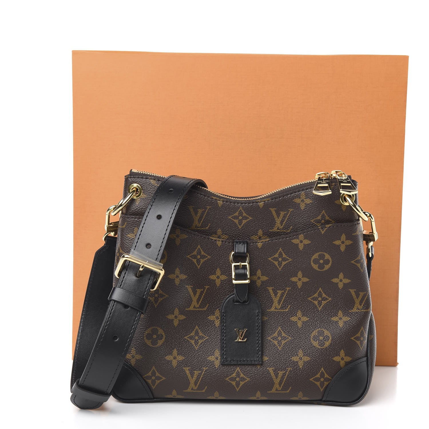 Louis Vuitton Monogram Odeon PM Black 10 of 10
