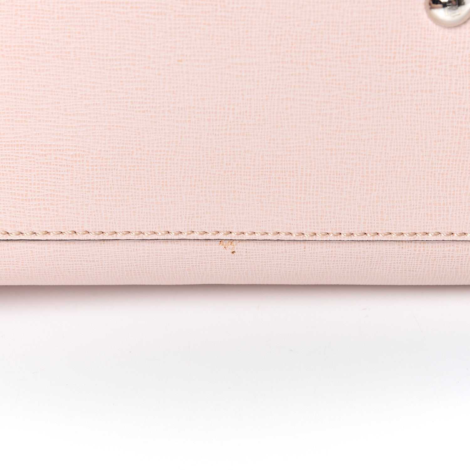 Fendi Vitello Elite Colorblock Regular 2Jours Tote Rosa Plaster Orzo Papavero 10 of 14
