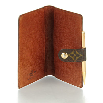 Louis Vuitton Monogram Mini Agenda Cover with Pencil 5 of 7
