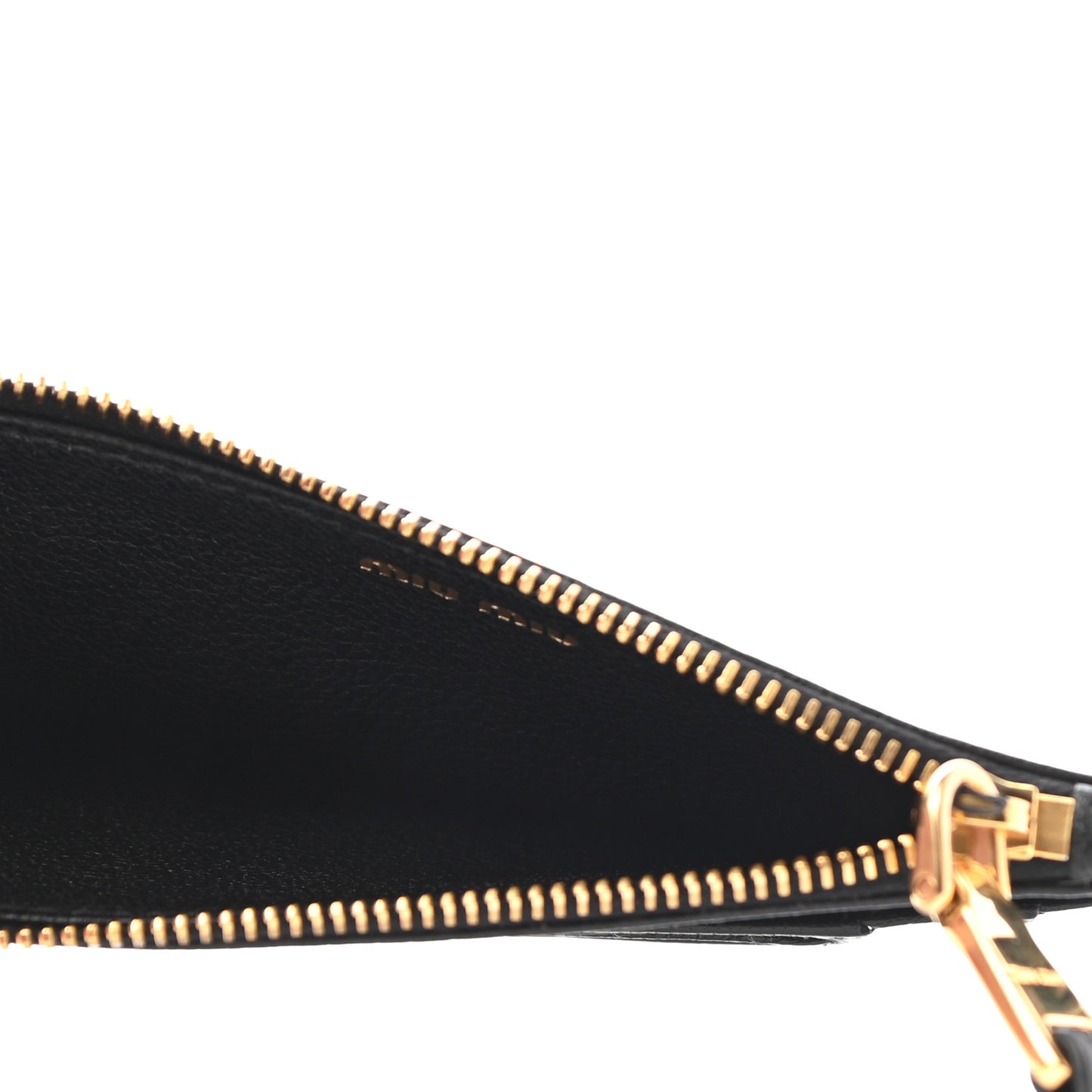 Madras Zip Card Case Black