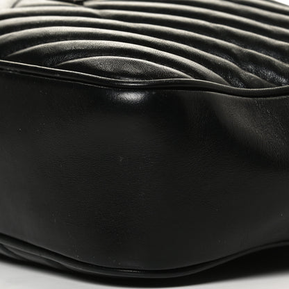 Saint Laurent Calfskin Matelasse Monogram Lou Camera Bag Black 10 of 17