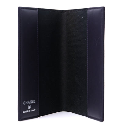 Chanel Caviar Timeless Passport Holder Dark Purple 5 of 9