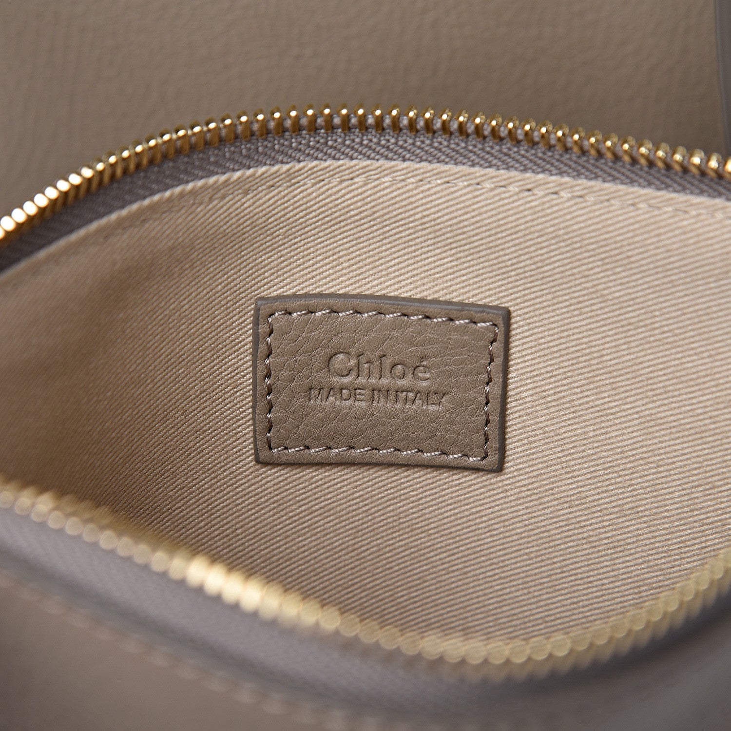 Chloe Smooth Calfskin Medium Vick Tote Motty Grey 7 of 13