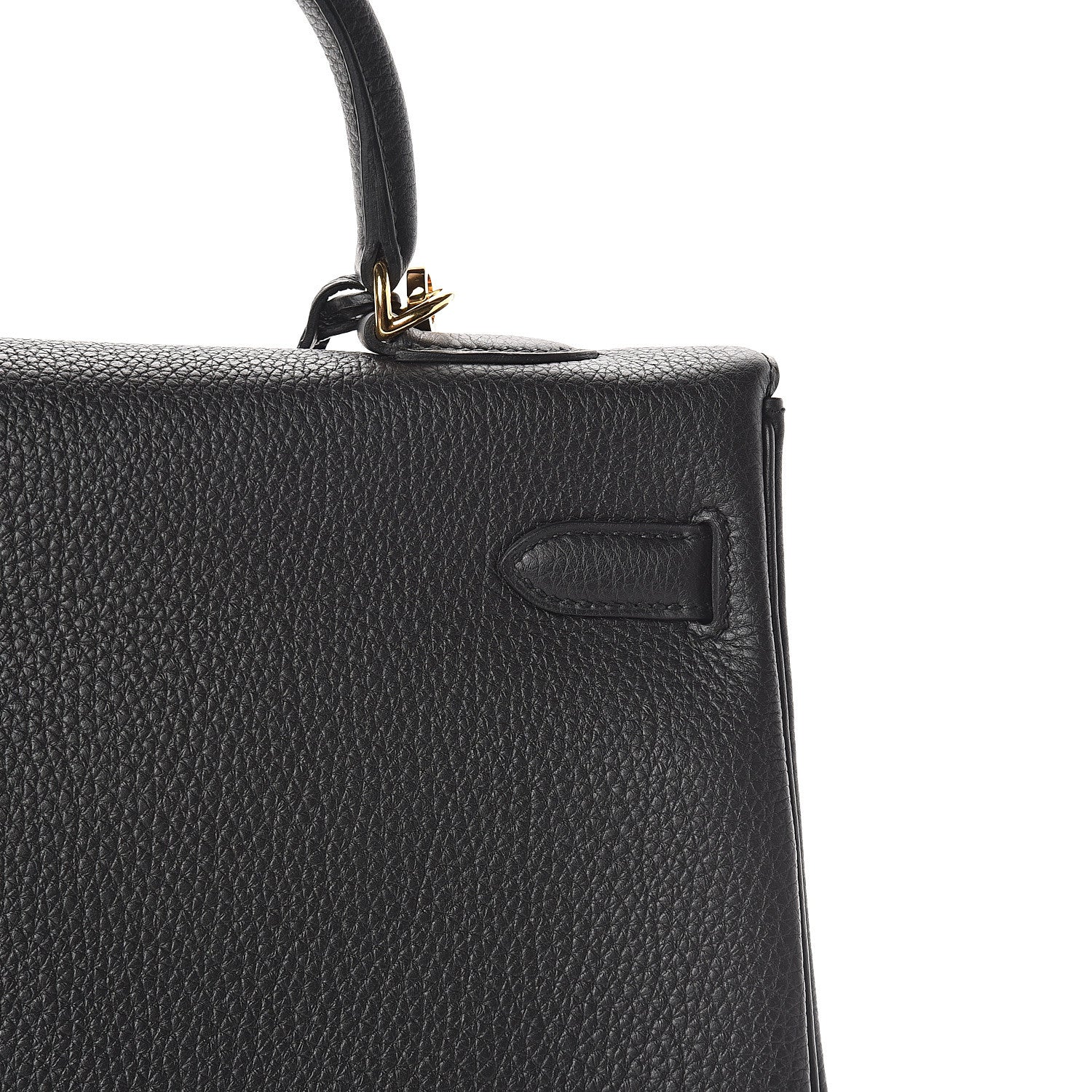 Hermes Togo Kelly Retourne 35 Black 9 of 33
