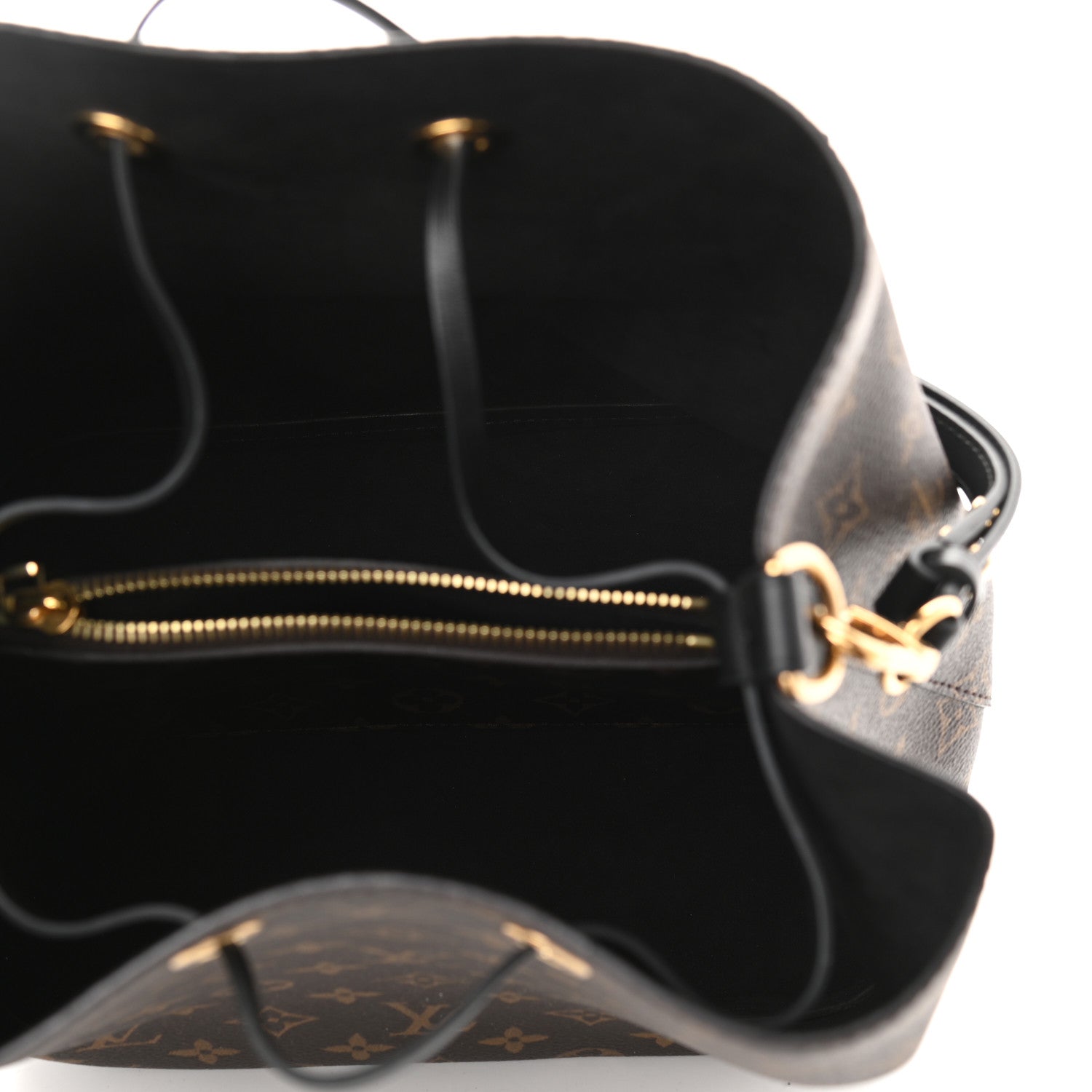 Louis Vuitton Monogram Neonoe MM Black 5 of 9