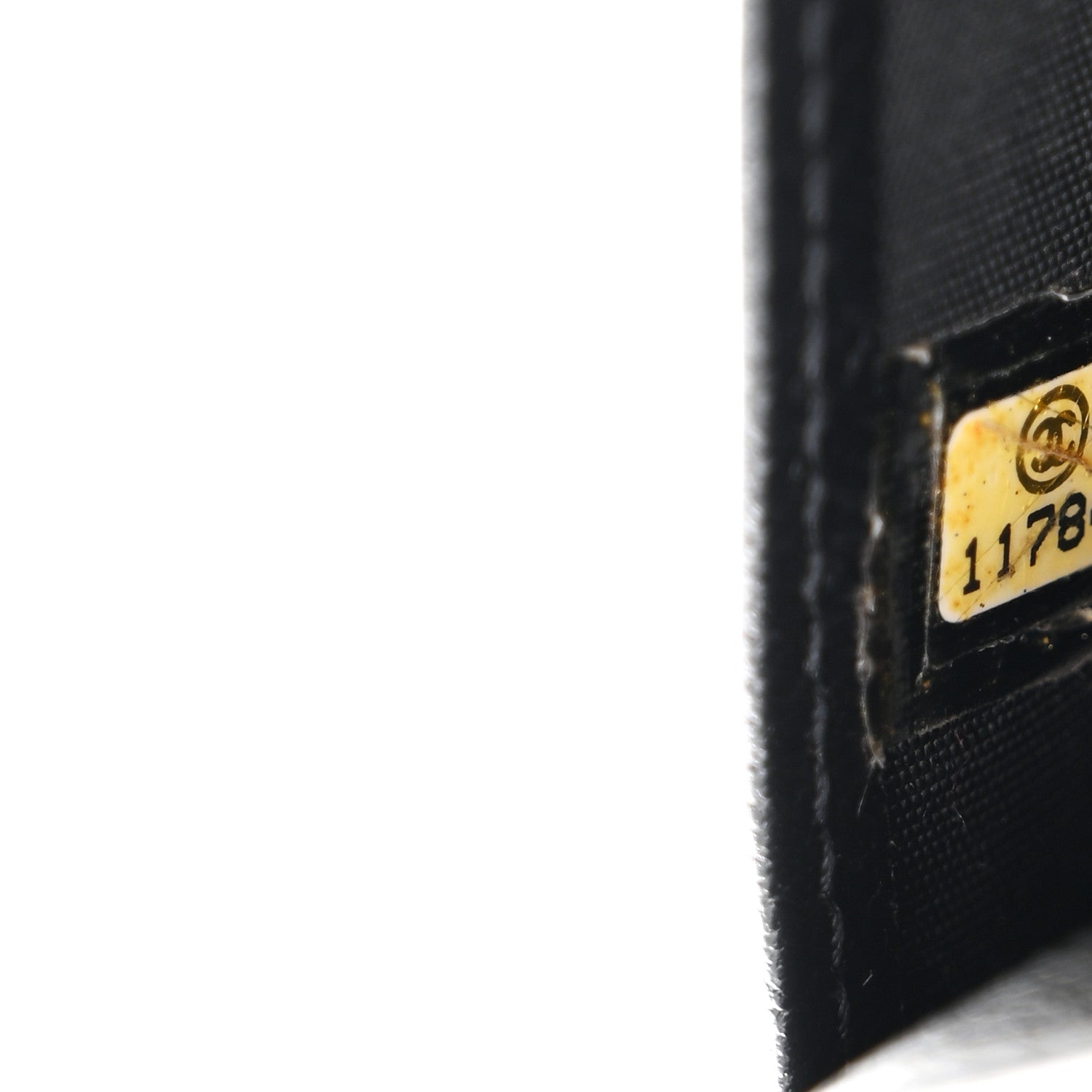 Chanel Grained Calfskin CC Button Yen Wallet Black 8 of 8