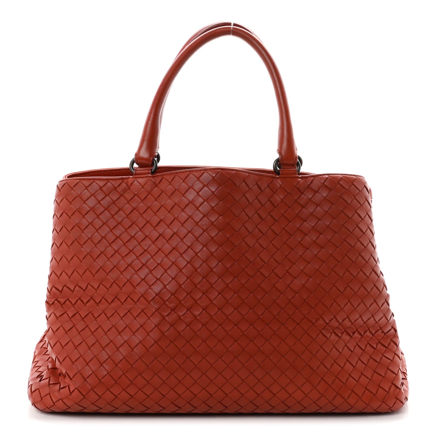 Nappa Intrecciato Milano Tote Brique