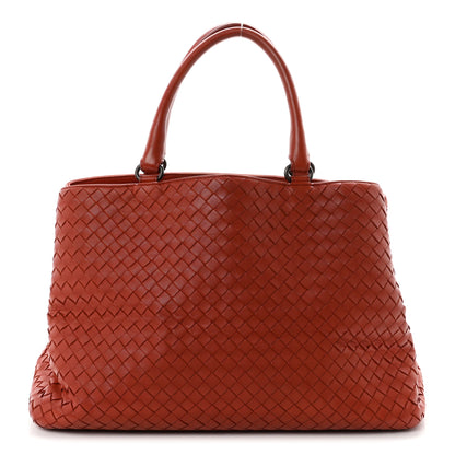 Bottega Veneta Nappa Intrecciato Milano Tote Brique 1 of 9