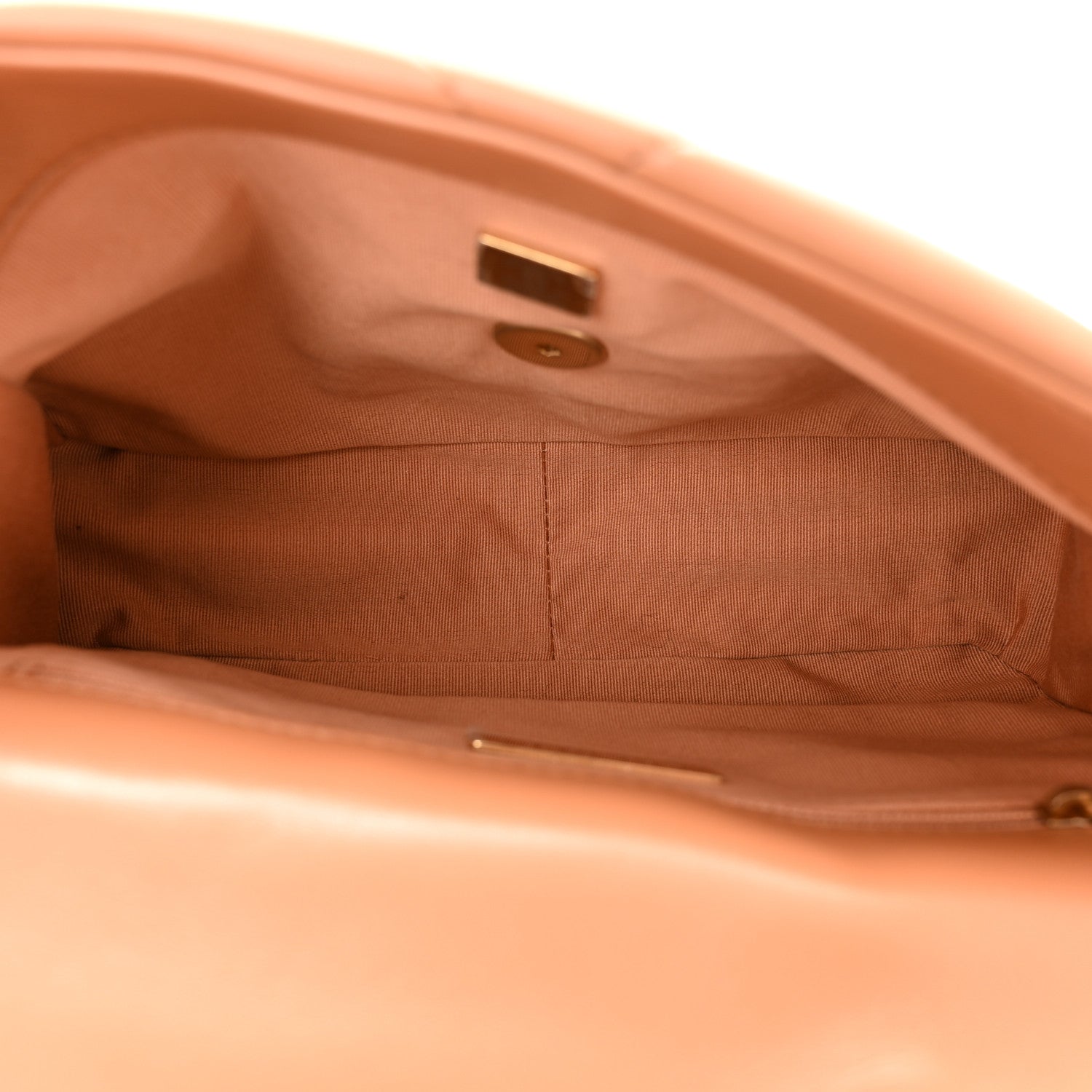 Chanel Lambskin Quilted Medium Chanel 19 Flap Brown 5 of 11