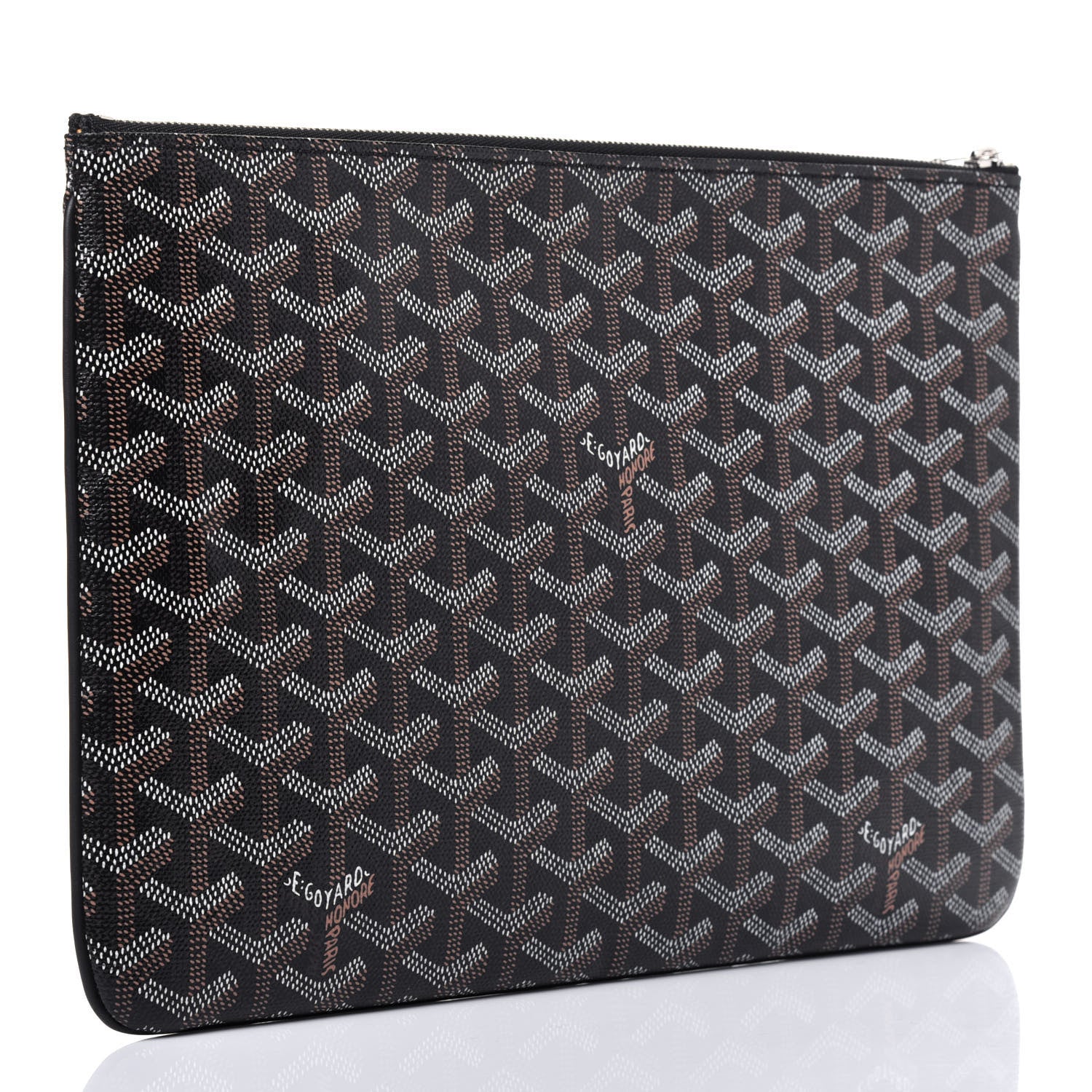 Goyard Goyardine Senat Pochette MM Black 3 of 9