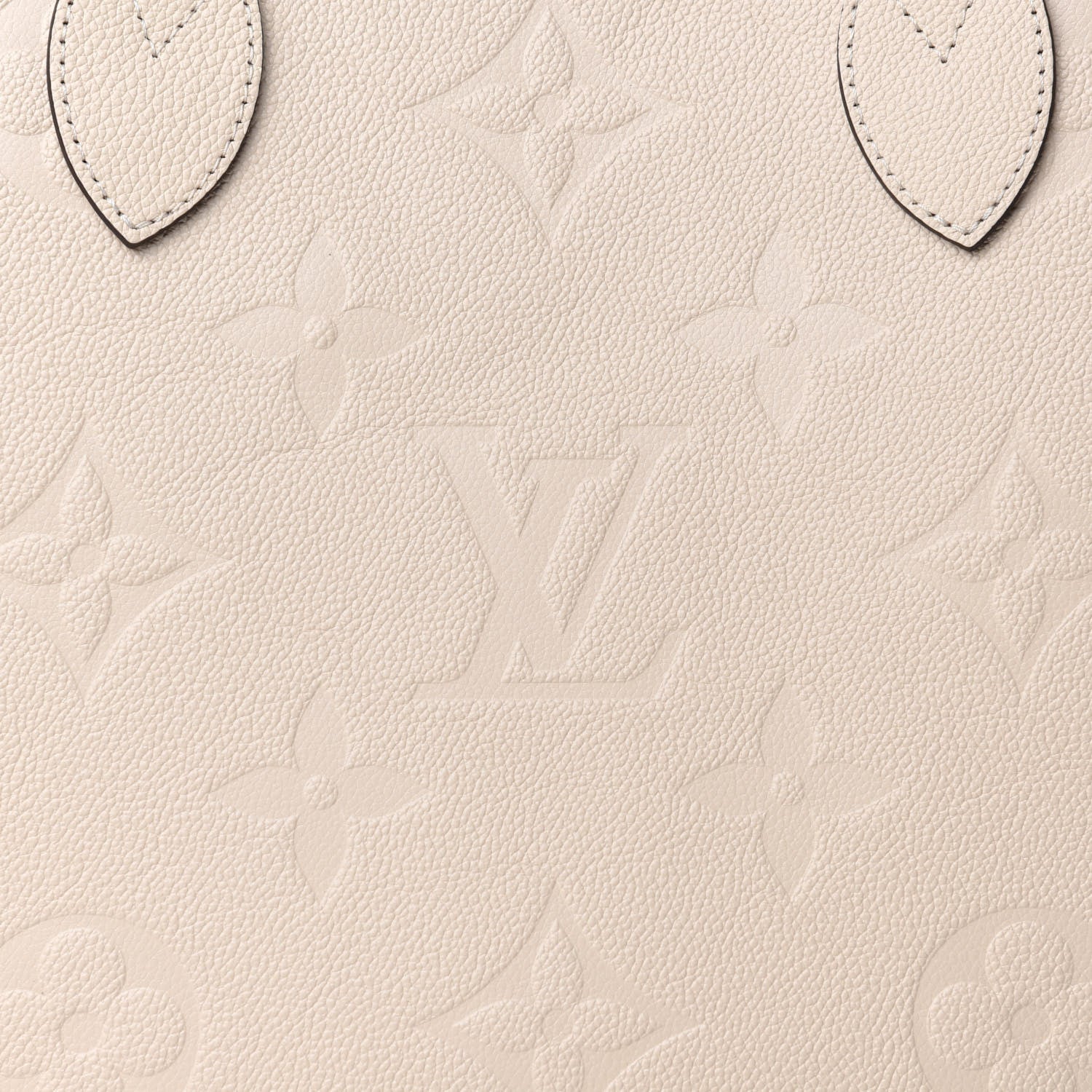 Louis Vuitton Empreinte Monogram Giant Neverfull MM Cream 10 of 10