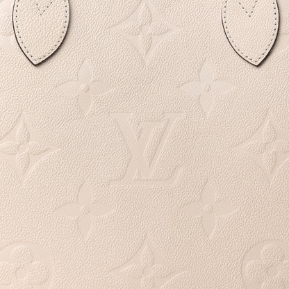 Louis Vuitton Empreinte Monogram Giant Neverfull MM Cream 10 of 10
