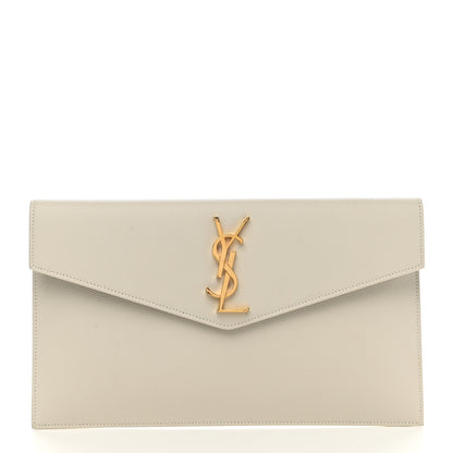 Saint Laurent Grain De Poudre Uptown Pouch Crema Soft 1 of 7