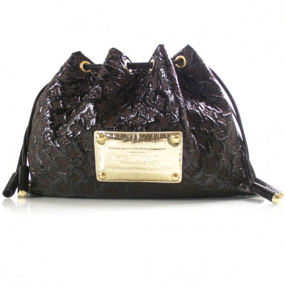 Vinyl Monogram Squishy Inventeur Bag LTD ED