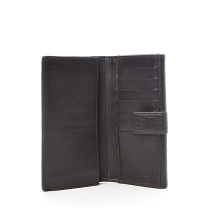 Gucci Guccissima Eclipse Continental Flap Wallet Dark Brown 5 of 9