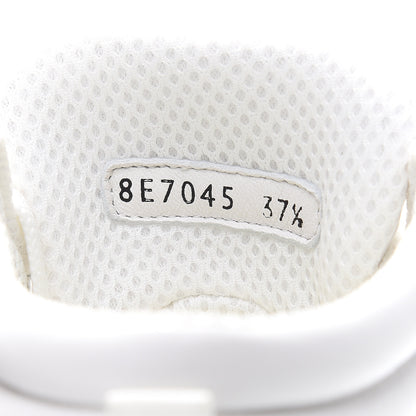 Fendi Nappa Macro FF Embossed Womens High Top Sneakers 37.5 White Ice 8 of 8