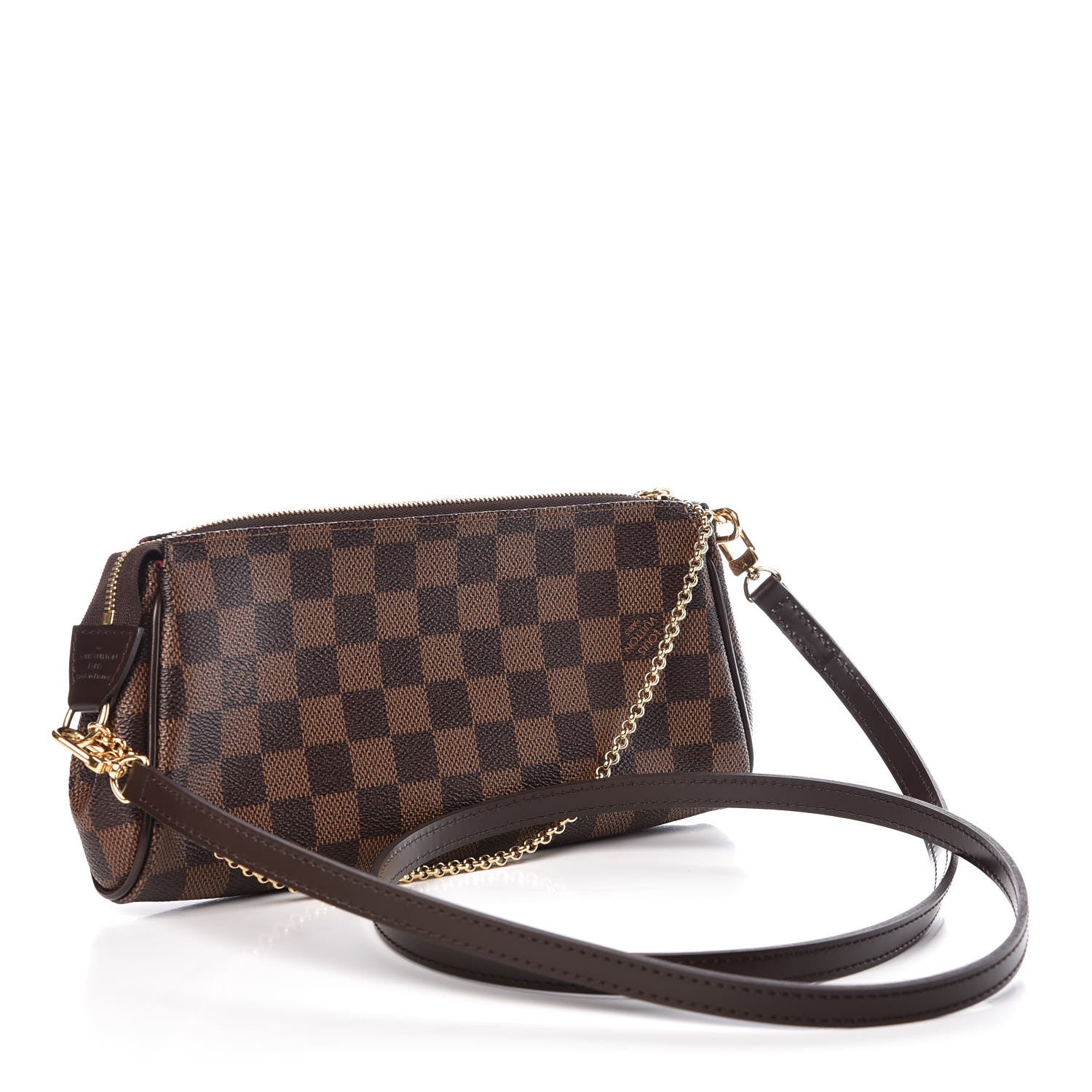 Louis Vuitton Damier Ebene Eva Clutch 4 of 10