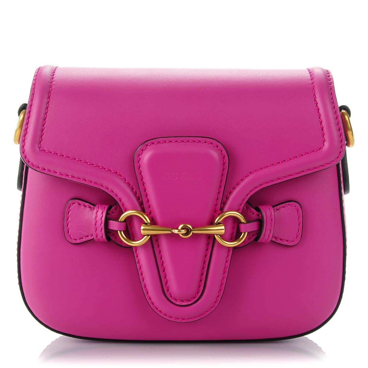 Gucci Ruinart Calfskin Small Lady Web Shoulder Bag New Rosette 1 of 7