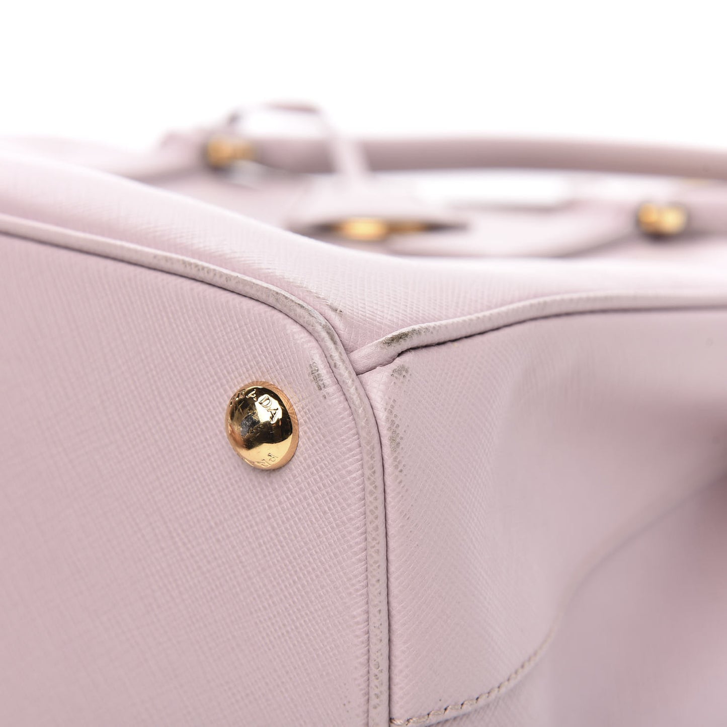 Saffiano Small Galleria Double Zip Tote Mughetto