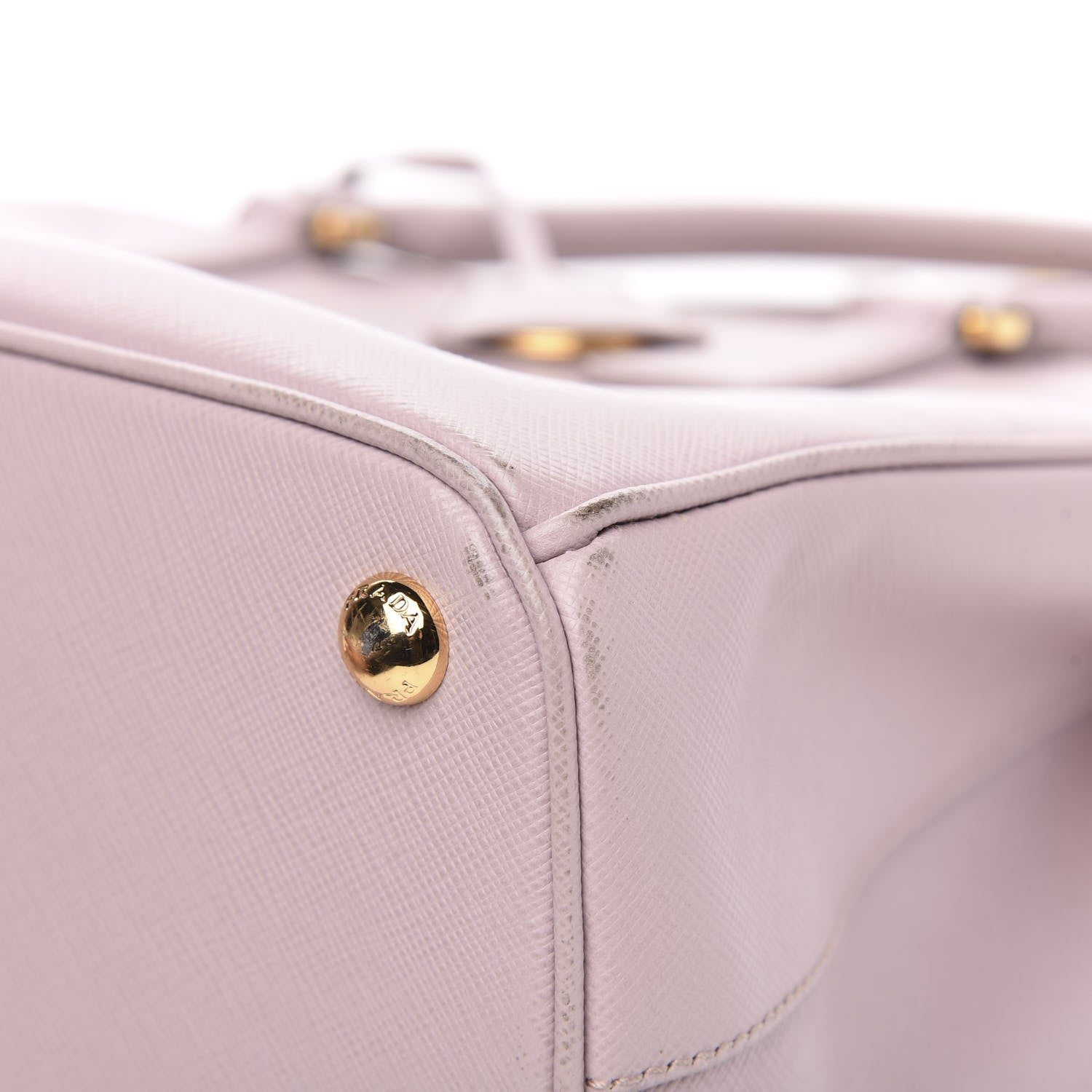 Prada Saffiano Small Galleria Double Zip Tote Mughetto 13 of 20