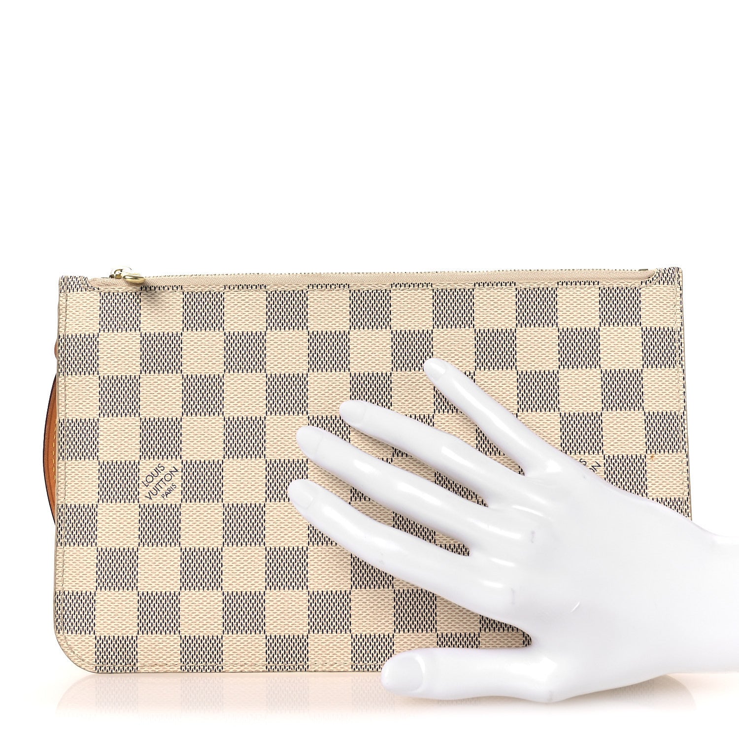 Louis Vuitton Damier Azur Neverfull MM GM Pochette 2 of 9