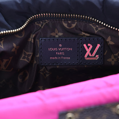 Louis Vuitton Econyl Monogram Pillow Maxi Multi Pochette Accessories Black Fuchsia 5 of 13