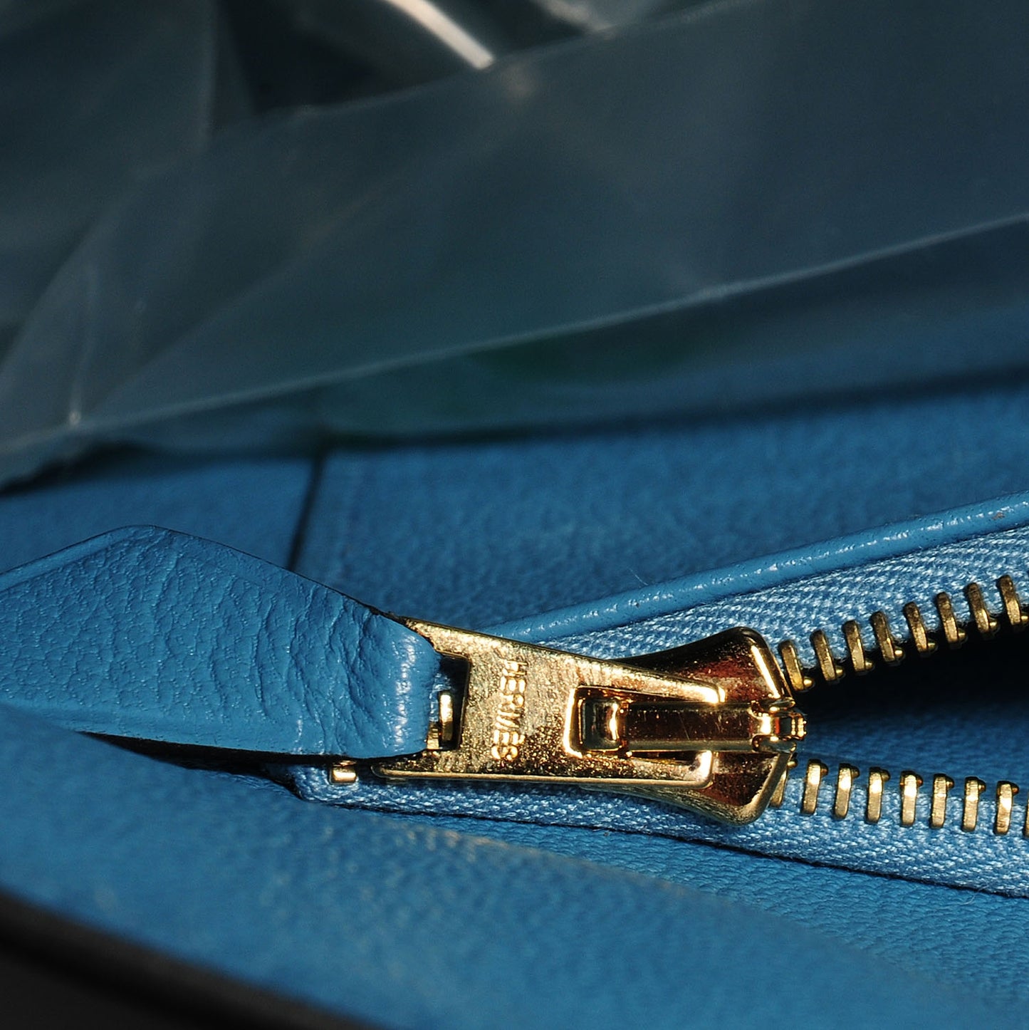 Epsom Horseshoe Bi-Color Birkin 40 Bleu Sapphire Blue Jean