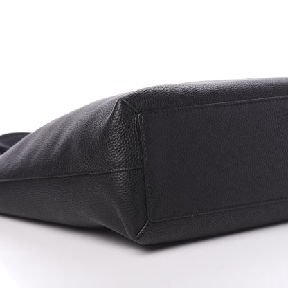 Burberry Grainy Calfskin Remington Tote Black 8 of 9