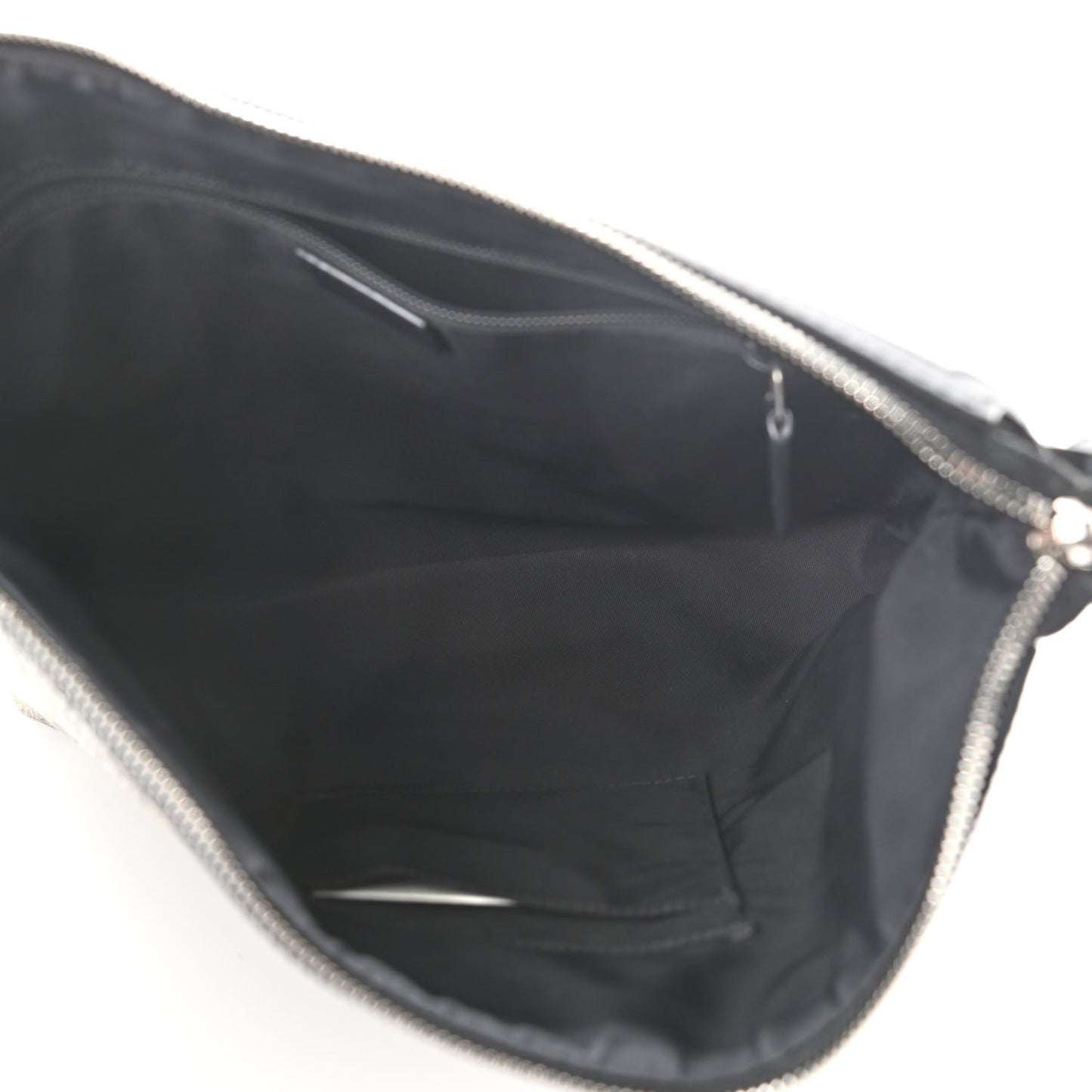 GG Supreme Monogram Web Messenger Bag Black