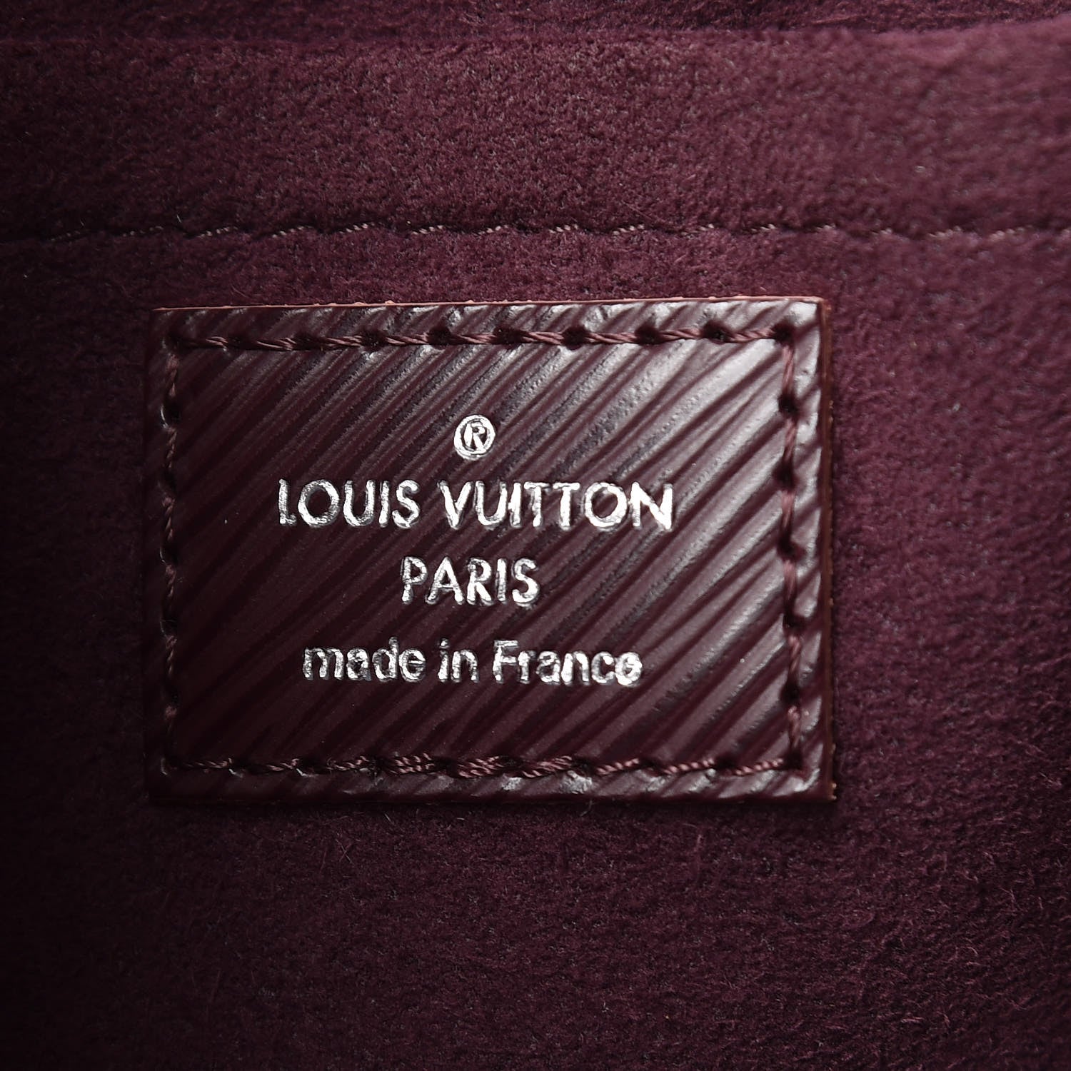 Louis Vuitton Epi Saint Cloud Prune Rose Poudre 5 of 8