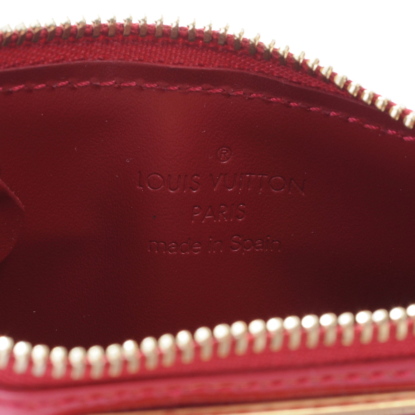 Vernis Key Pouch Pomme D'Amour